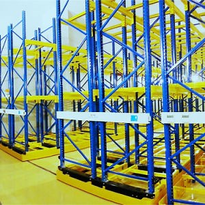 [Hot Item] Motorized Automatic Warehouse Heavy Duty Mobile Racking Storage System Long Span Steel Panel Racks