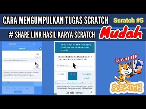Cara mudah share link scratch