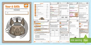 Grammar, Punctuation & Spelling Revision & Practice Booklet 4: Punctuation