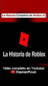 ¿Cómo fue el Origen de Roblox?😱 La Historia de Roblox Pt.1 #roblox #robloxedit #robloxshorts