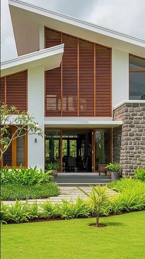 Trending Modern house design 2025 | modern house|Home tour malayalam