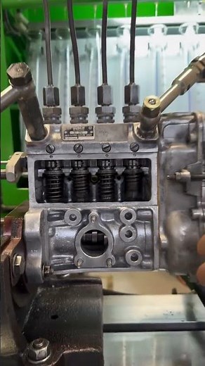 Bosch 4 Cylinder In-Line Fuel Injection Pump#machanical