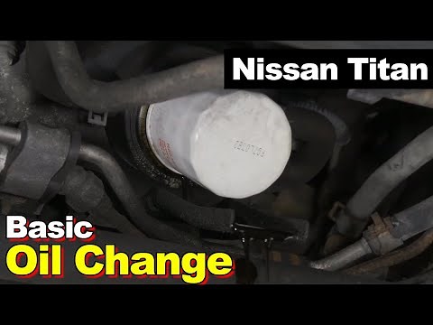 2004 Nissan Titan Oil Change