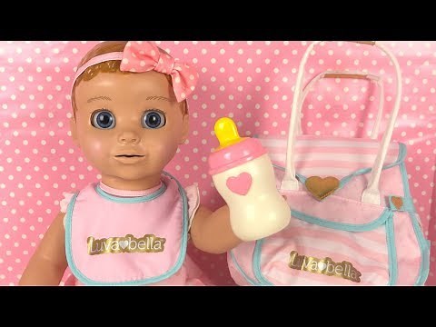 Luvabella Poupée Interactive 🌸Expressions et Mouvements Réalistes