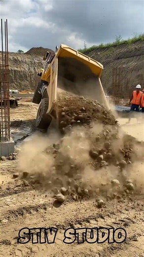 Extreme Construction Accidents #shorts #viral #fyp #caughtoncctvcamera