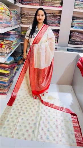 New Trendy Party Wear Saree Design 2026 |Beautiful banarasi Saree Design #youtub #yt