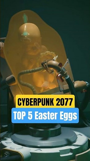Top 5 Easter Eggs in Cyberpunk 2077 #shorts #cyberpunk
