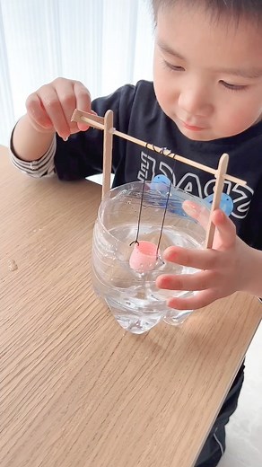 1.5M views · 9.3K reactions | Title: "Whirling Water Well Adventure: DIY Fun with Ice Sticks and Beverage Bottles!" Hashtags: 1. #WaterWellAdventure 2. #DIYFun 3. #ParentChildCrafts 4. #HandmadeDIY 5. #UpcycledCrafts paper craft | paper craft ideas | Facebook