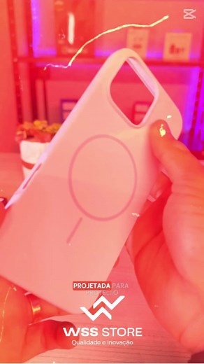 Capa MagSafe Silicone Liquid para iPhone 16 da Gshield