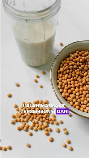 manfaat susu kedelai untuk mencegah penuaan dini dan kesehatan kulit #susukedelai #kedelai #manfaat