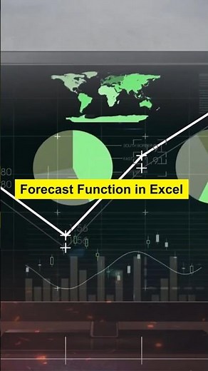Forecast Function in Excel for Beginners: Learn to Predict Data Trends #excel #exceltips #excelhacks
