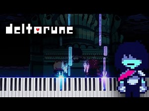 Piano that may not be played that well - DELTARUNE Chapter 4 (Piano Tutorial)
