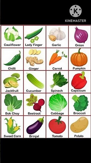 #radience_tutorial #vegetables_name