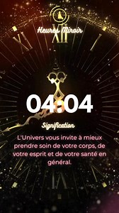 1.4K views · 23 reactions | Heure Miroir Inversée 04h04 -...