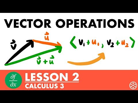 Vector Operations | Calculus 3 Lesson 2 - JK Math