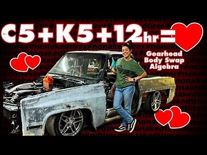 "EPIC Weekend Body Swap: Turning a C5 Corvette into an Auto Cross K5 Blazer Machine!"