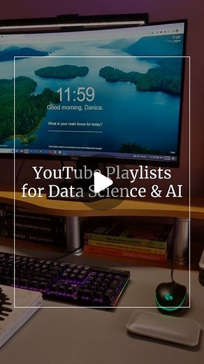 Danica Simic on Instagram: "Learn for FREE on YouTube ⬇️ Make sure to like the post! The rapid development of tech allowed us to have most education available for free - in abundance. The problem, however, is that we may not have enough time to explore all the playlists and find the best picks for our needs. Save the post for later! Here are my favorite YT playlists for coding, data science and machine learning: 📍 Python Tutorials - Corey Schafer 📍 Basic SQL Training - Joey Blue 📍 Machine Lea