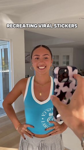 Recreating Viral TikTok Stickers with Mia and Cadel