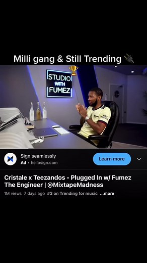 Keep using the song and making videos we just touched a Milli 💪🏾🔌 #fumeztheengineer #pluggedin #viral #fyp #foryoupage