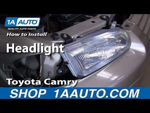 How to Replace Headlight 97-99 Toyota Camry