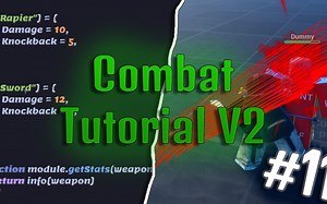 Combat Tutorial V2 #11 - Stats & Knockback | Roblox Studio [TUTORIAL]