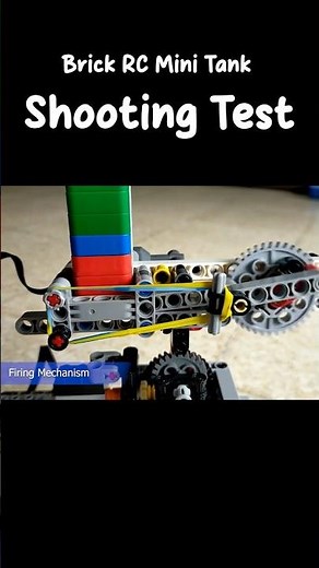 Lego RC Tank Cannon Shooter #legorc #lego #legotechnic