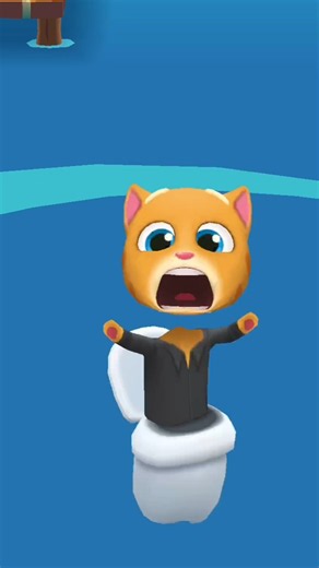🌊 Tom's Craziest Beach Run Ever! 😱 | Talking Tom Gold Run #shorts