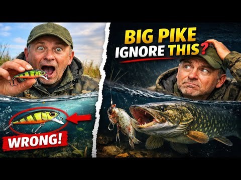 Your Lure is Perfect. That’s Why Big Pike IGNORE It.