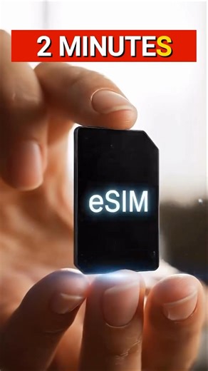 Convert Physical Sim into E-Sim just in 2 min 🤯 #shorts #esim #physicalsim