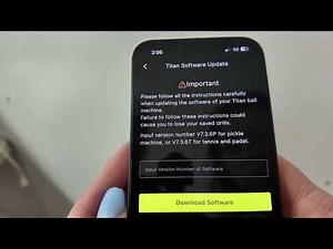 How to check for your latest firmware and how to update the machine. (TITAN)