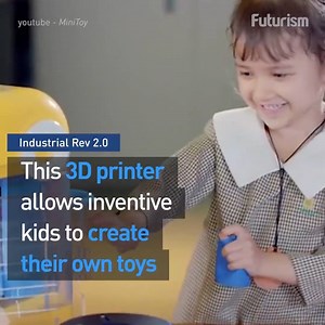Finally! A 3D printer that allows your kids to create their own toys. | The Transactor