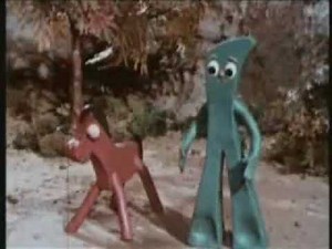 CLAYMATION CLASSIC "Gold Rush Gumby"