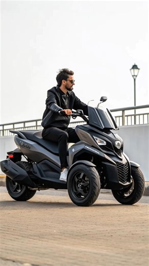 Yamaha Tricity 3 Wheels Scooter 😱 Game Changer for India | Future Scooter 2026