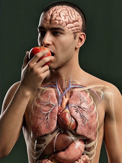The Science of Eating an Apple | 3D Medical Animation