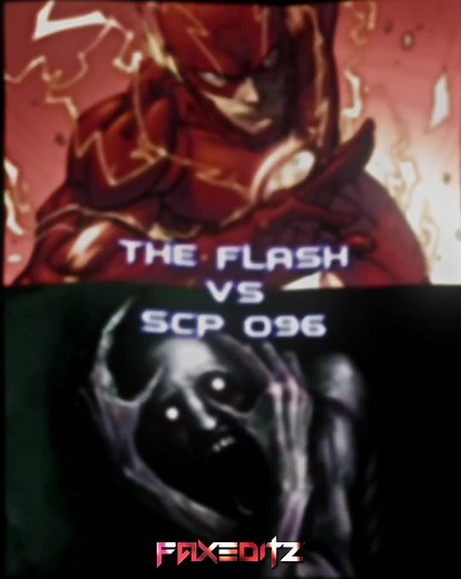 the flash vs scp 096 #dc #dccomics #theflash #scp096 #horror #fyp #viral #scpfoundation