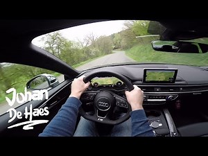 2017 Audi S5 Coupe 3.0 TFSI 354hp POV test drive GoPro