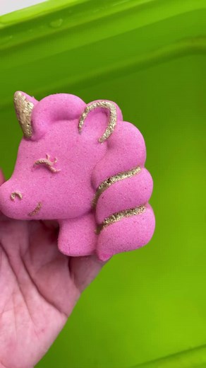 Interactive Pink Foamy Substance Demonstration