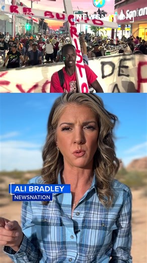 7.8K views · 67 reactions | Migrant caravan: An estimated 6,000 people are gathering in southern Mexico on their way to the U.S. border. https://trib.al/9dPyQoq | NewsNation | Facebook