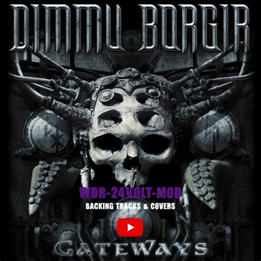 Dimmu Borgir - Gateways (Backing Track) No Guitar *CLIP* Full Video Attached
