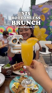 3.3K views | $25 Bottomless Brunch in Midtown Manhattan! Sip on bottomless Mimosas or Sangrias every Sunday from 11am - 3:30pm at Cantina Rooftop 壟  Salud! www.CantinaRooftop.com | Cantina Rooftop | Facebook