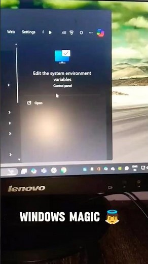 Desktop edit environment control panel 🖥 ✅
