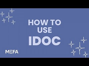 How to Use IDOC