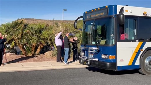 8.5K views · 114 reactions | The Zion Route has officially begun! Ride for free today; after today, one-way trips are $5. Schedule and how to purchase fares  www.sgcityutah.gov/zionroute | City of St. George | Facebook