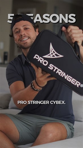 Gabriel Sidney on Instagram: "🎾 5 motivos para você, tenista, também ter uma Pro Stringer Cybex: @myprostringer 1️⃣ Portabilidade – pesa pouco mais de 1kg e cabe até na mochila. 2️⃣ Precisão – ela tem a mesma qualidade das máquinas usadas nos torneios do circuito. 3️⃣ Economia – no Brasil, cada encordoamento custa em média R$50… em pouco tempo a máquina se paga. 4️⃣ Fácil de aprender – vários tutoriais no canal do youtube. 5️⃣ Kit completo – ela já vem com todos os assessórios que você p