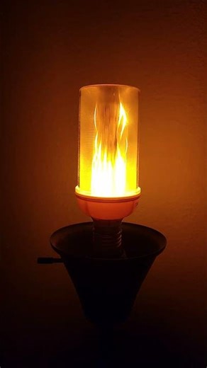 If you have never seen these "fire" led light bulbs.. Here is something cool for your house :)