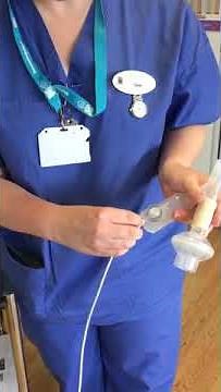 Aerogen nebuliser mouthpiece setup with filter for COVID patients