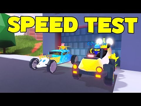 JAILBREAK BANANA CAR SPEED TEST