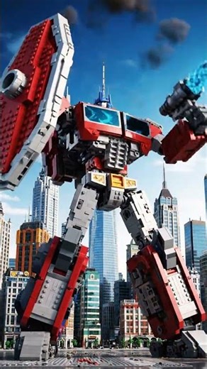 LEGO Robot Heroes Unite to Save the City 🤖🌆