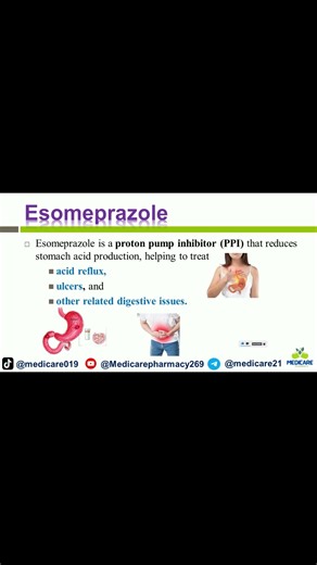 Esomeprazole Explained in 60 Seconds – Uses, Benefits & Side Effects