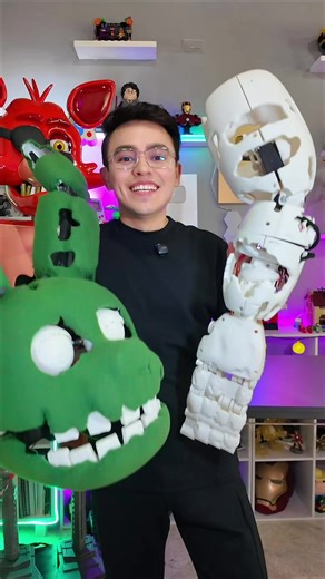 Progreso del animatrónico Springtrap